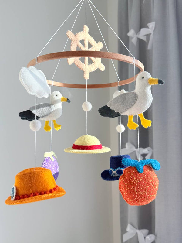 Pirate Brothers Baby Mobile