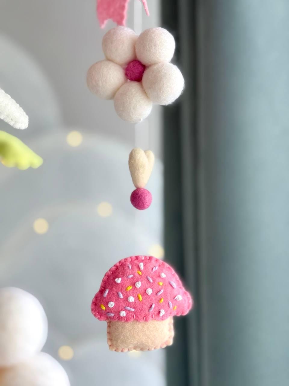 Rabbit in a Jacket Baby Mobile