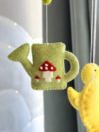 Personalizable Baby Mobile with Yellow Ducks