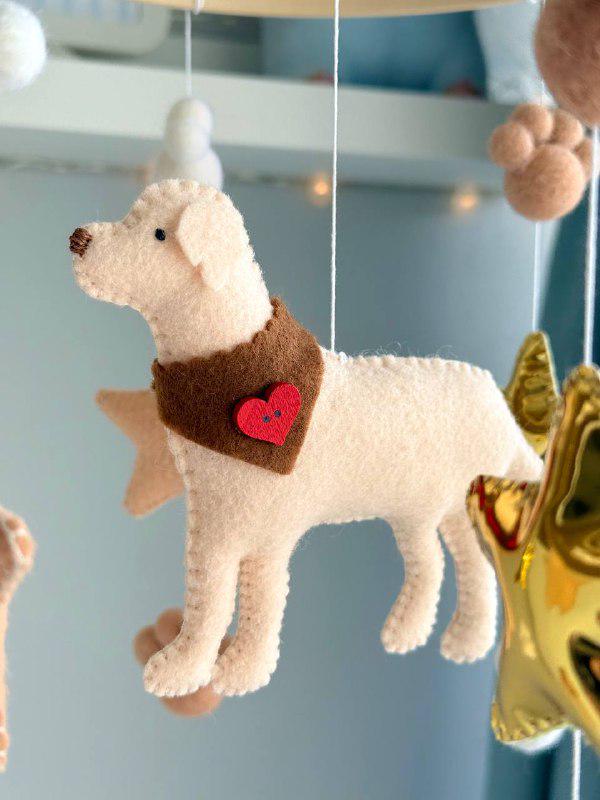 Personalized Baby Mobile featuring your Dog