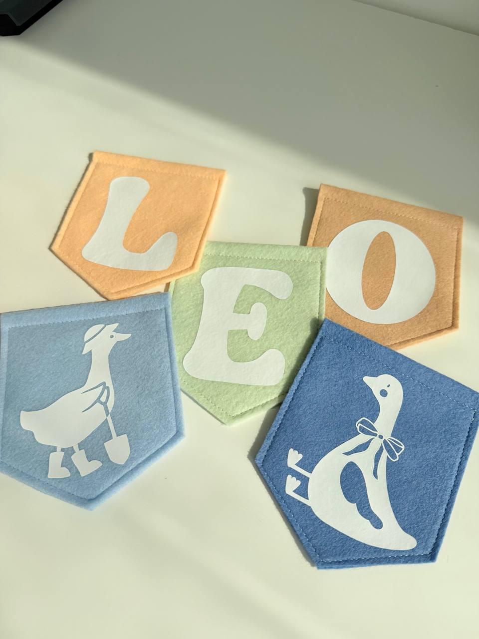 Personalized Felt Name Banner