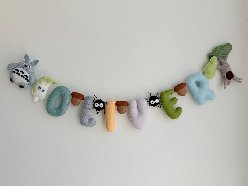 Personalized Felt Name Banner