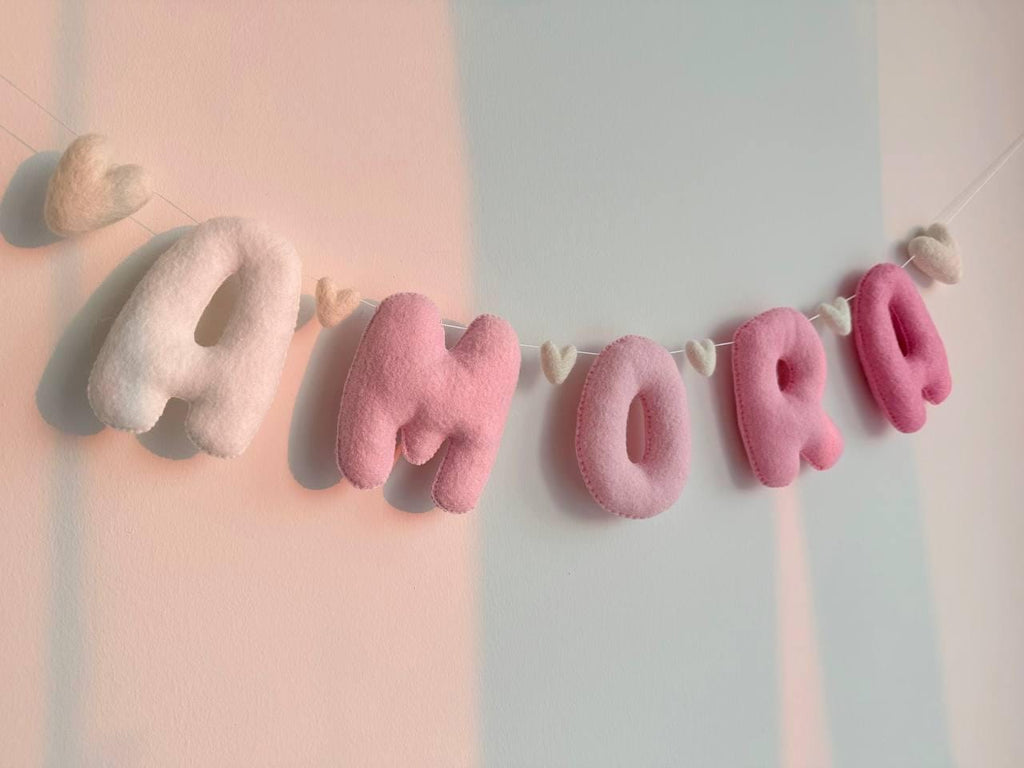 Personalized Felt Name Banner