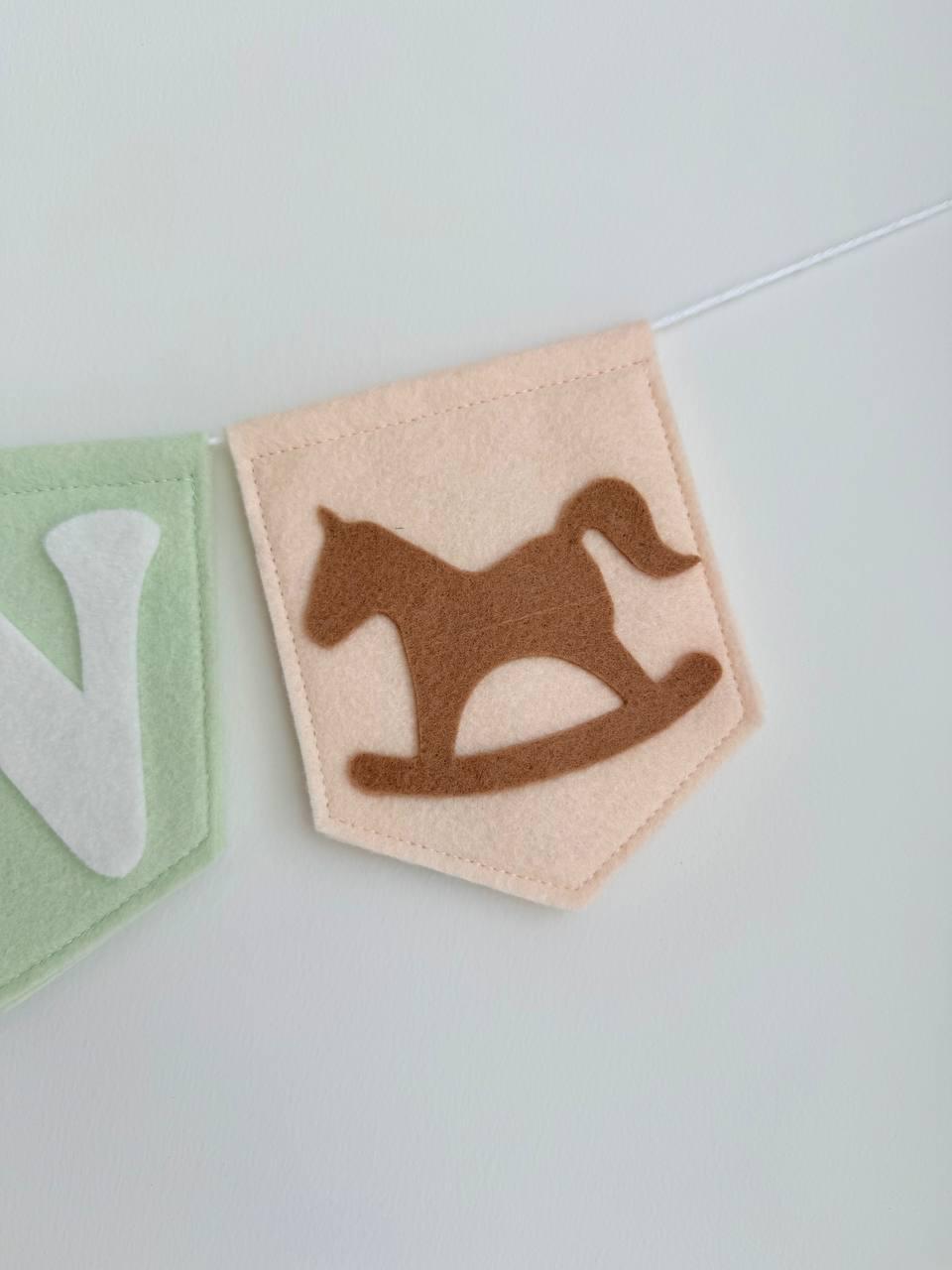 Personalized Felt Name Banner