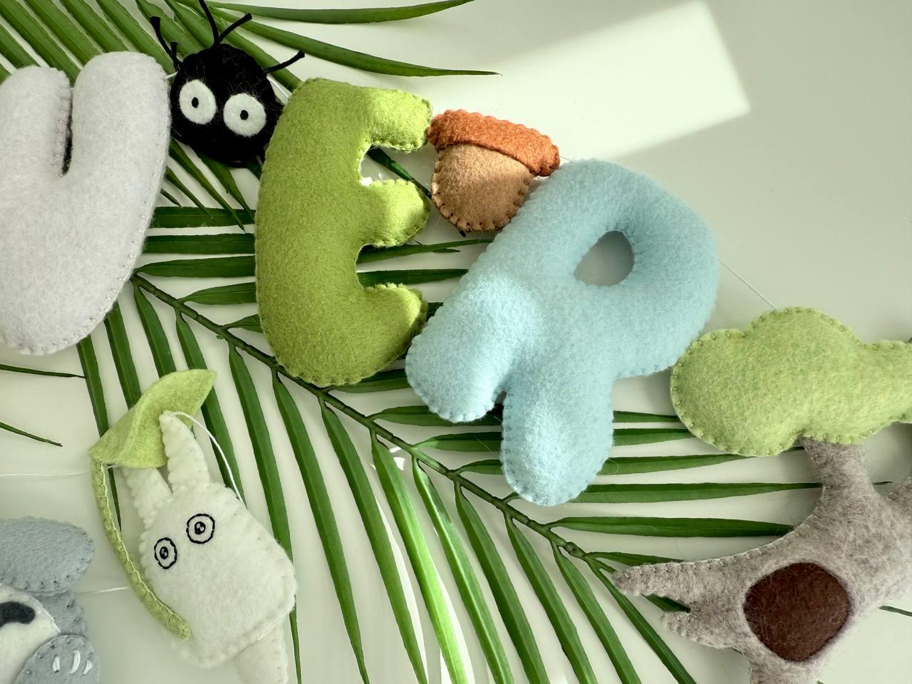 Personalized Felt Name Banner