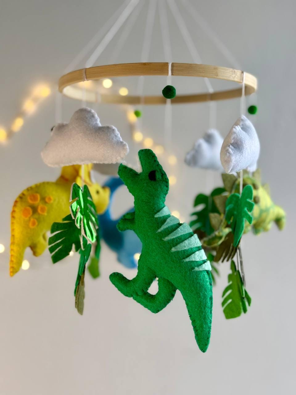 Dinosaur-Themed  Baby Mobile