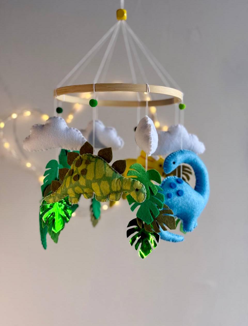 Dinosaur-Themed  Baby Mobile