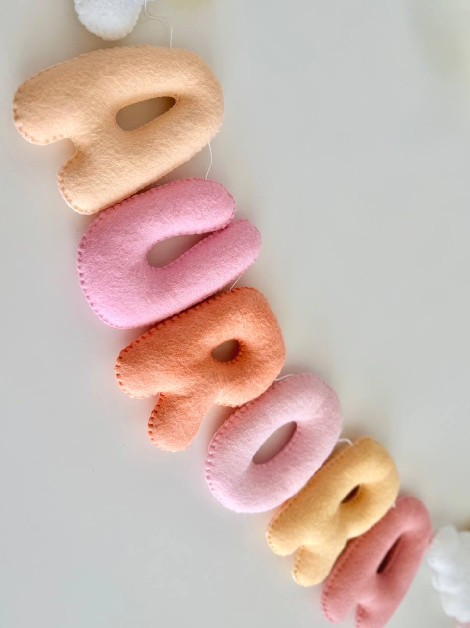 Personalized Felt Name Banner