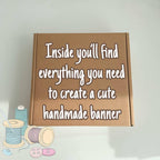 DIY Felt Banner Kit