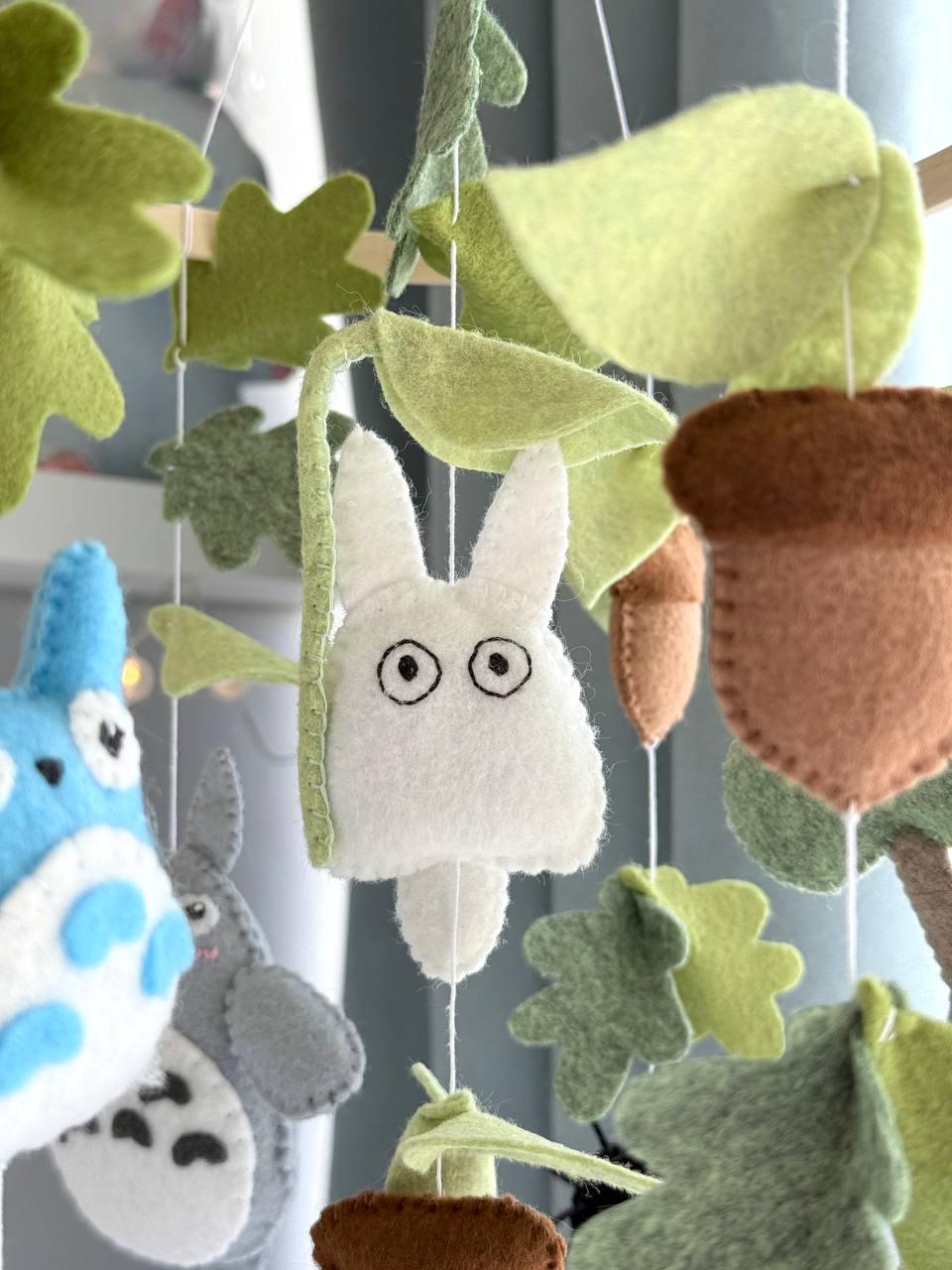 Totoro Inspired Baby Mobile
