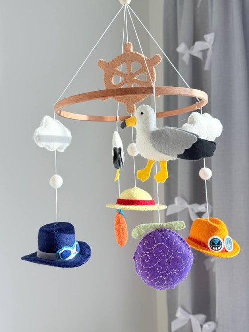 Pirate Brothers Baby Mobile