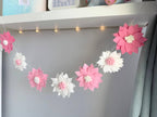 Floral Banner – Handmade Felt Baby Banner