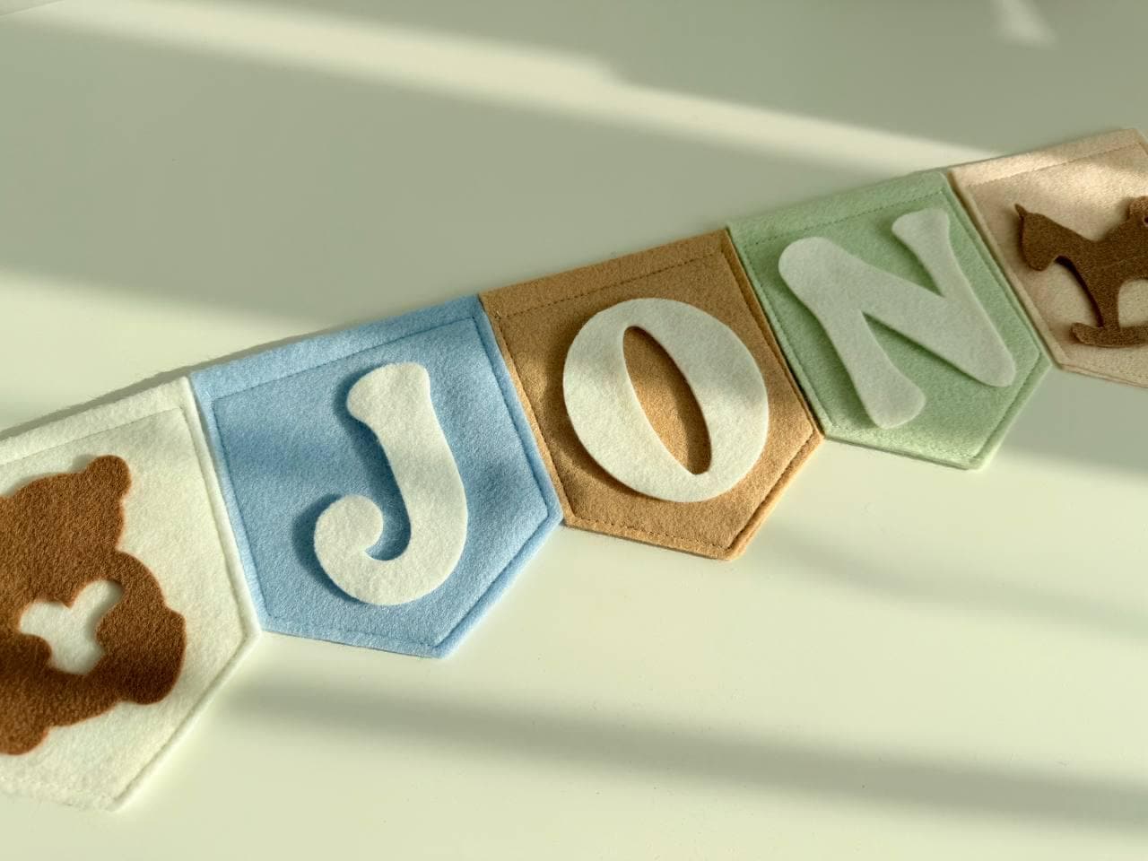 Personalized Felt Name Banner