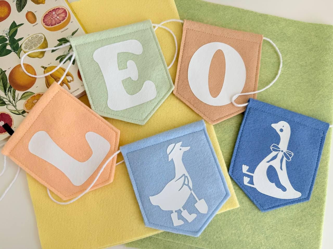 Personalized Felt Name Banner