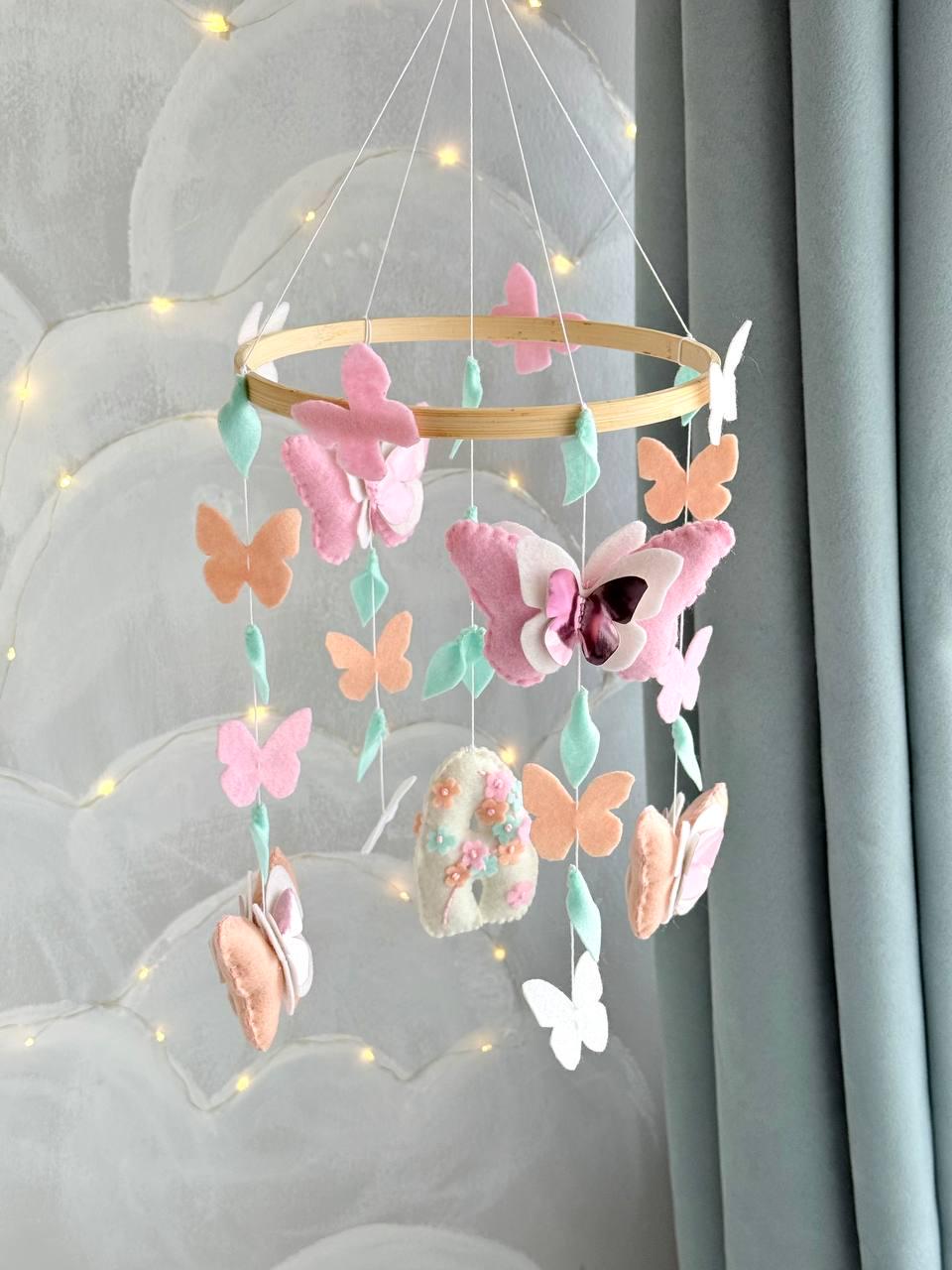 Personalized Baby Mobile with Initial