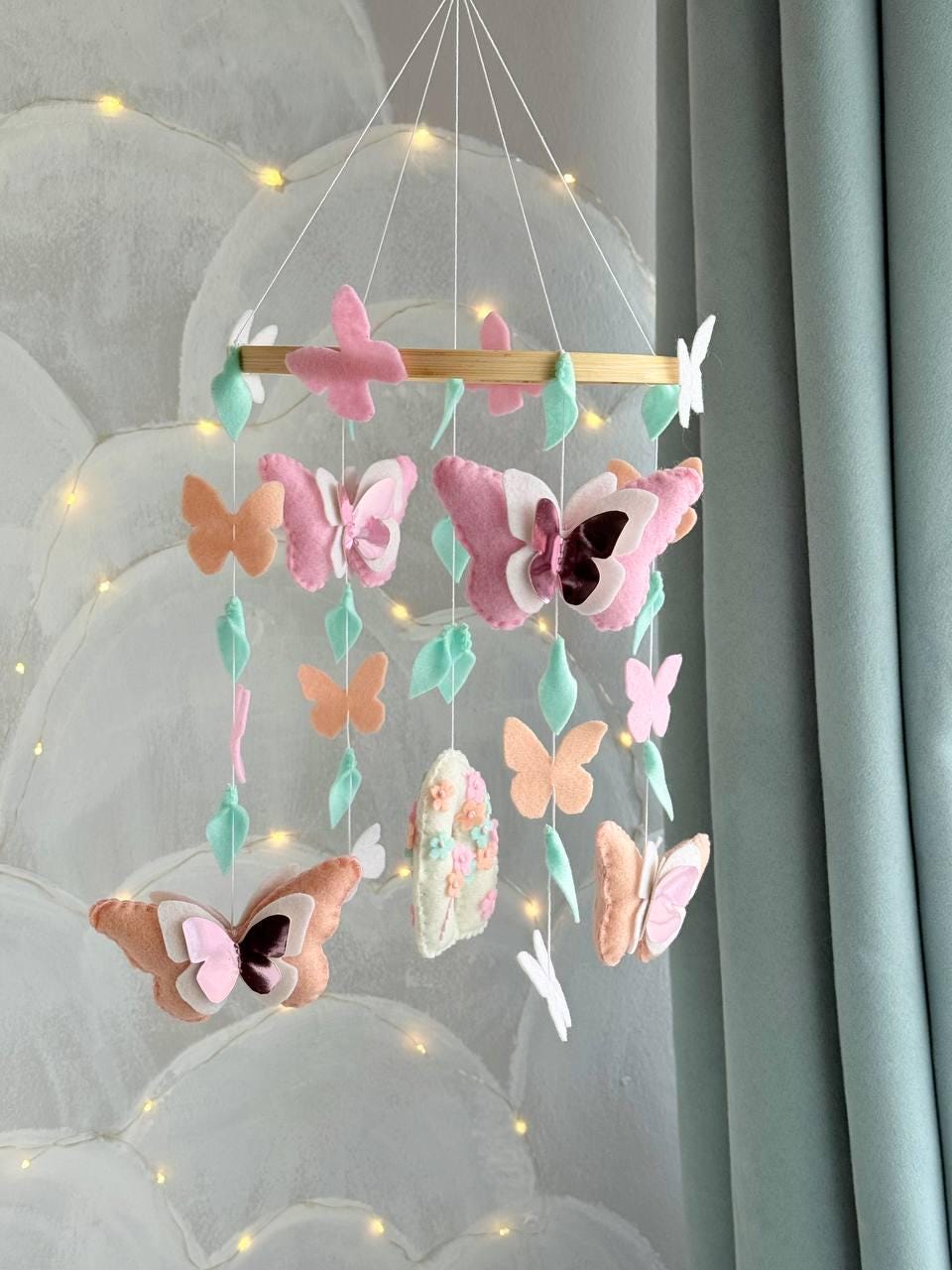 Personalized Baby Mobile with Initial