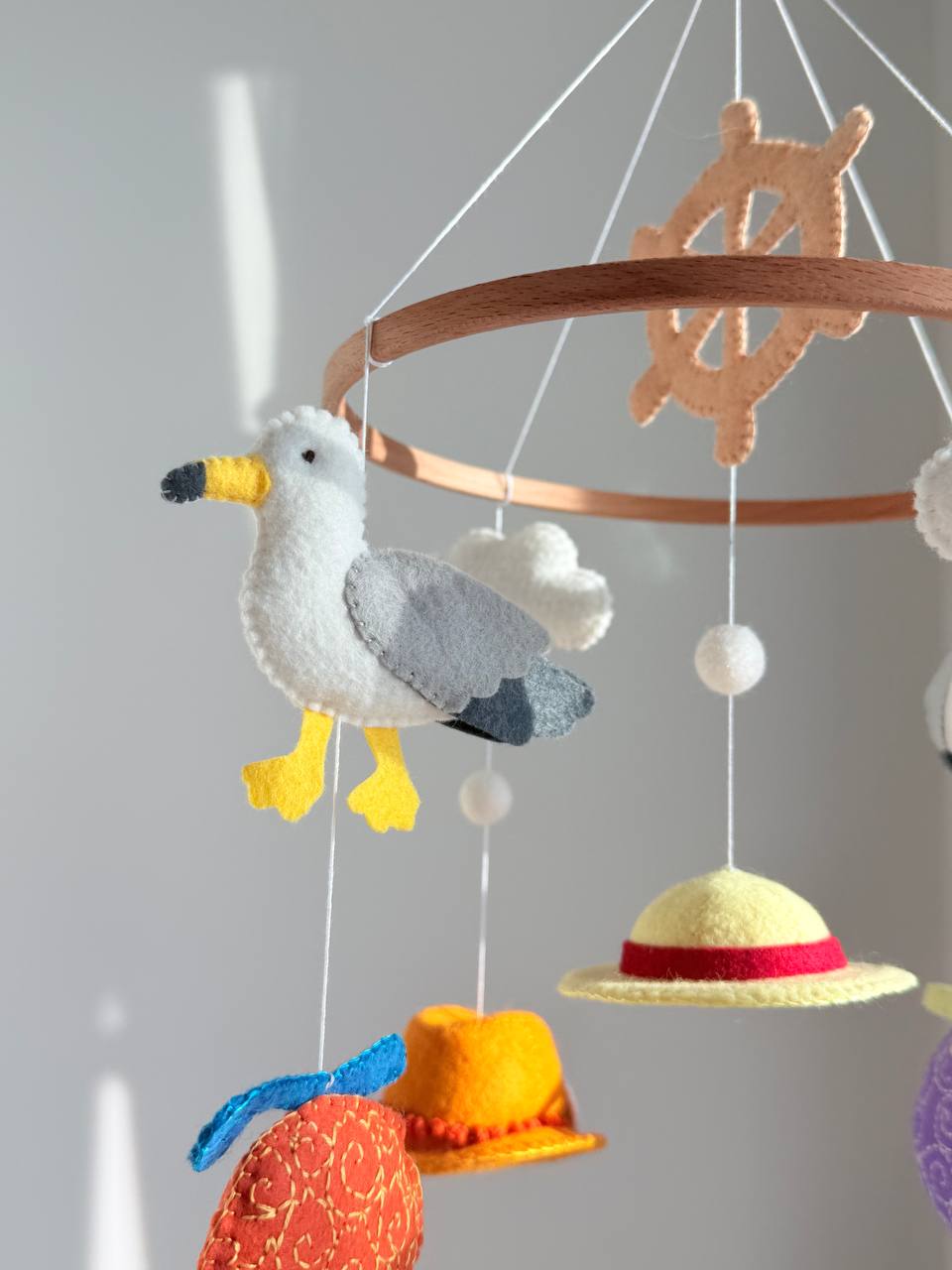 Pirate Brothers Baby Mobile