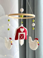 Farmhouse Baby Mobile