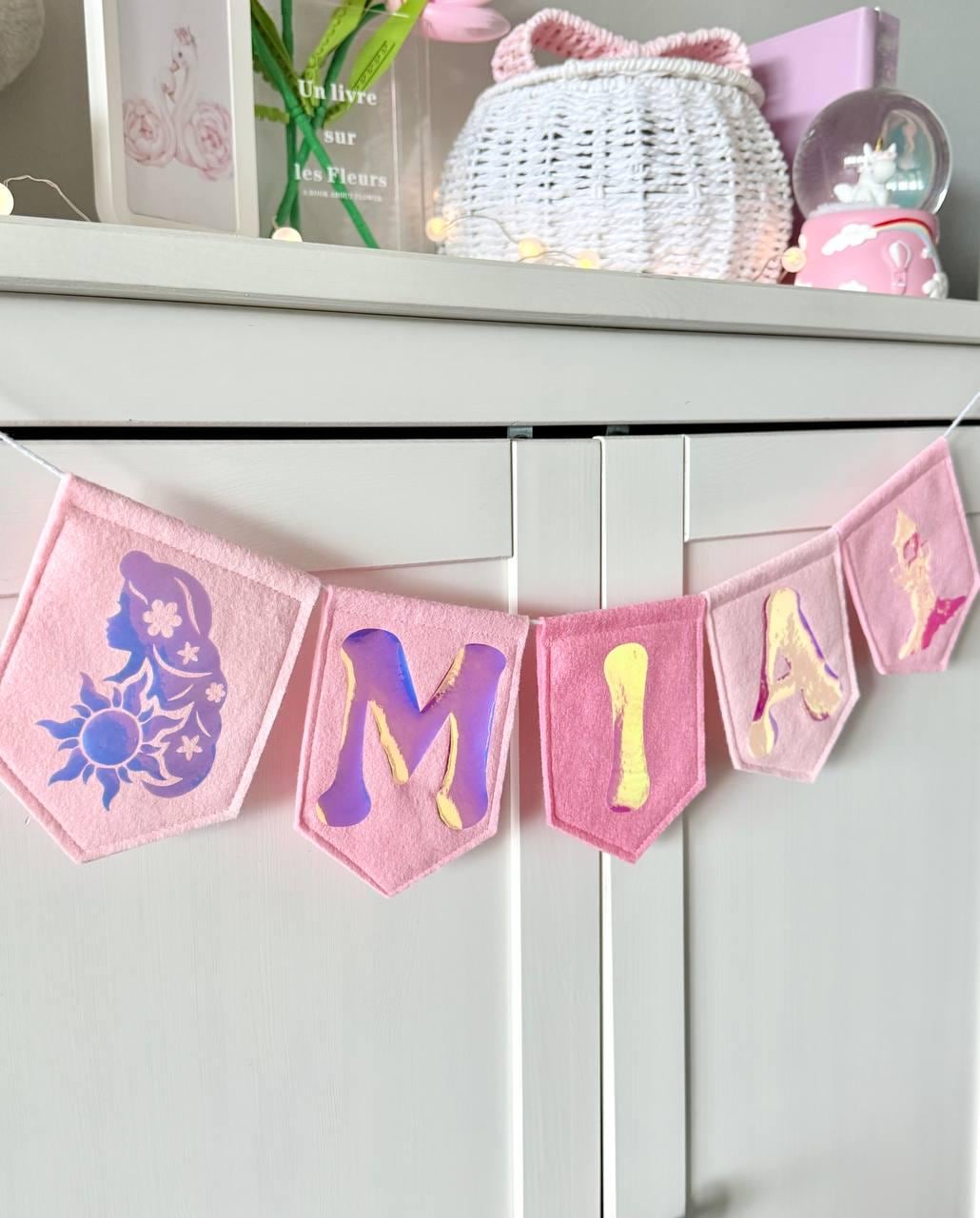 Personalized Felt Name Banner