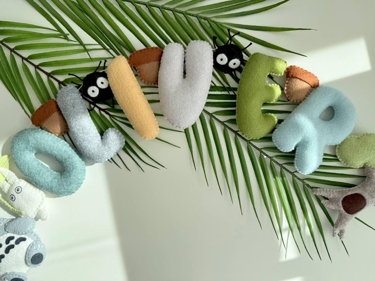 Personalized Felt Name Banner