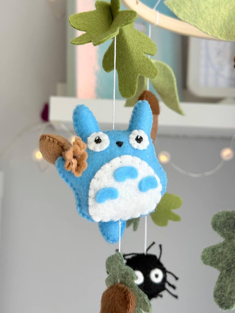 Totoro Inspired Baby Mobile