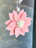 Pink Daisy Floral Baby Mobile