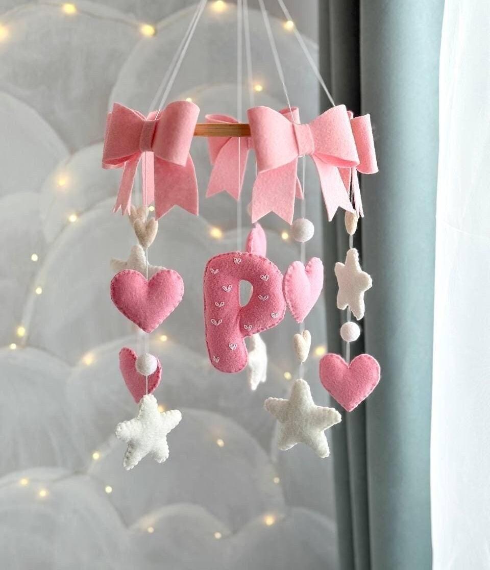 Personalized with Custom Initial Baby Mobile