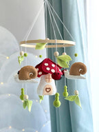 Enchanted Forest Baby Mobile