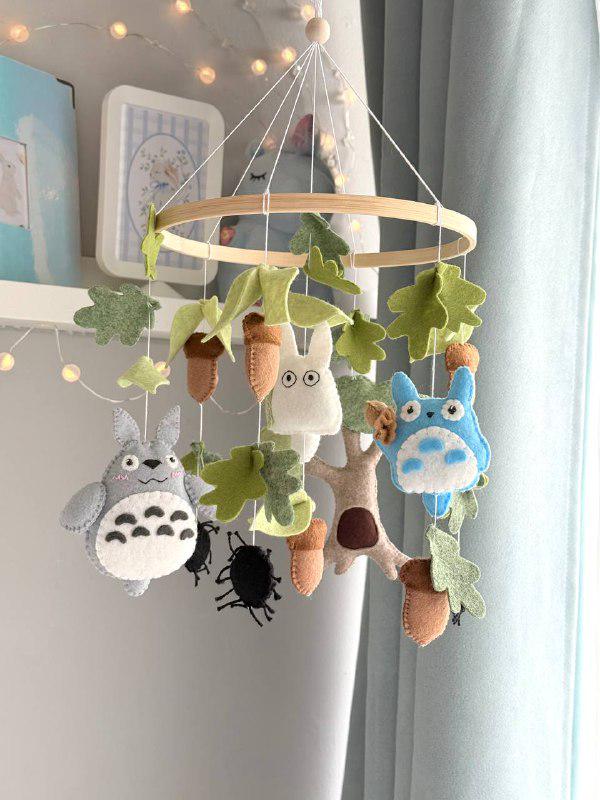 Totoro Inspired Baby Mobile