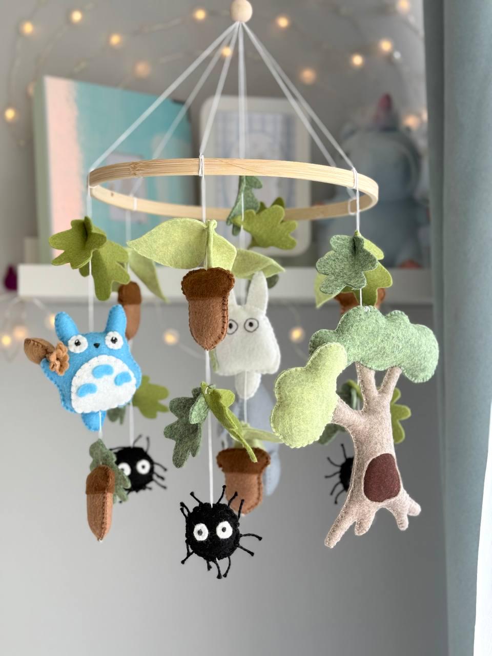 Totoro Inspired Baby Mobile