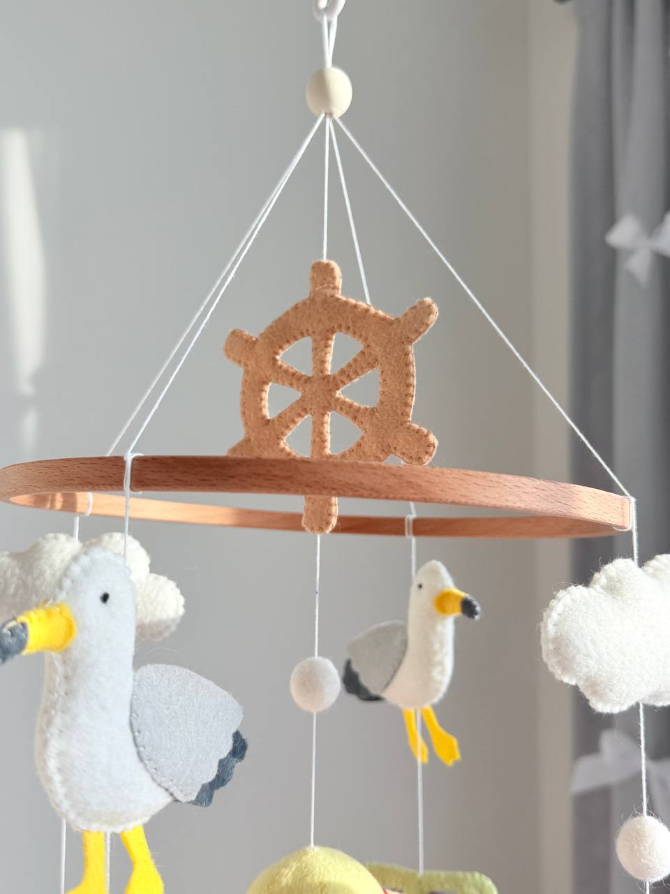 Pirate Brothers Baby Mobile
