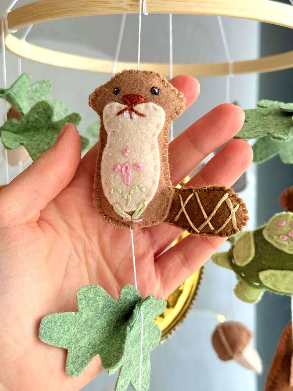 Forest Animals Baby Mobile
