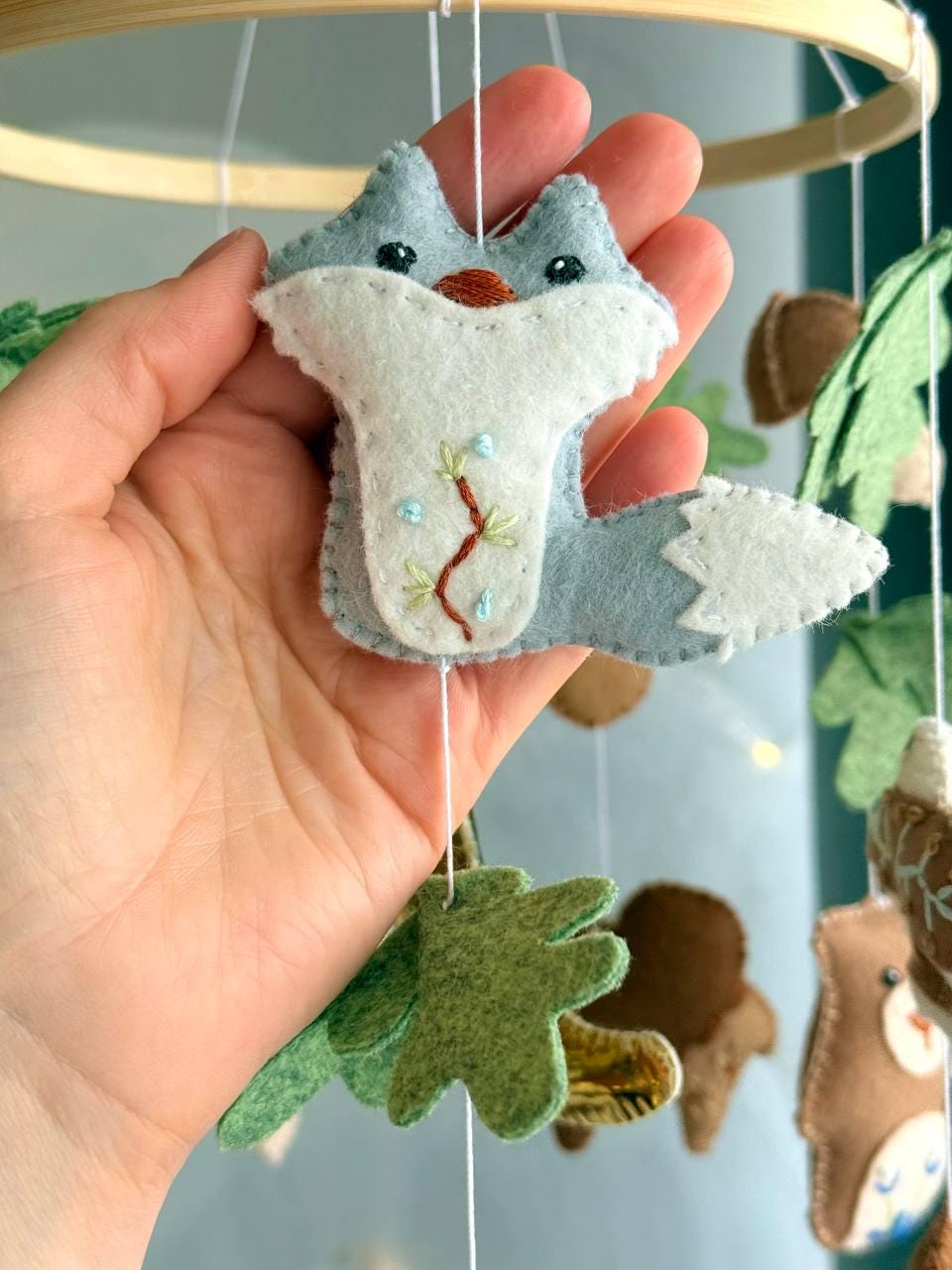 Forest Animals Baby Mobile