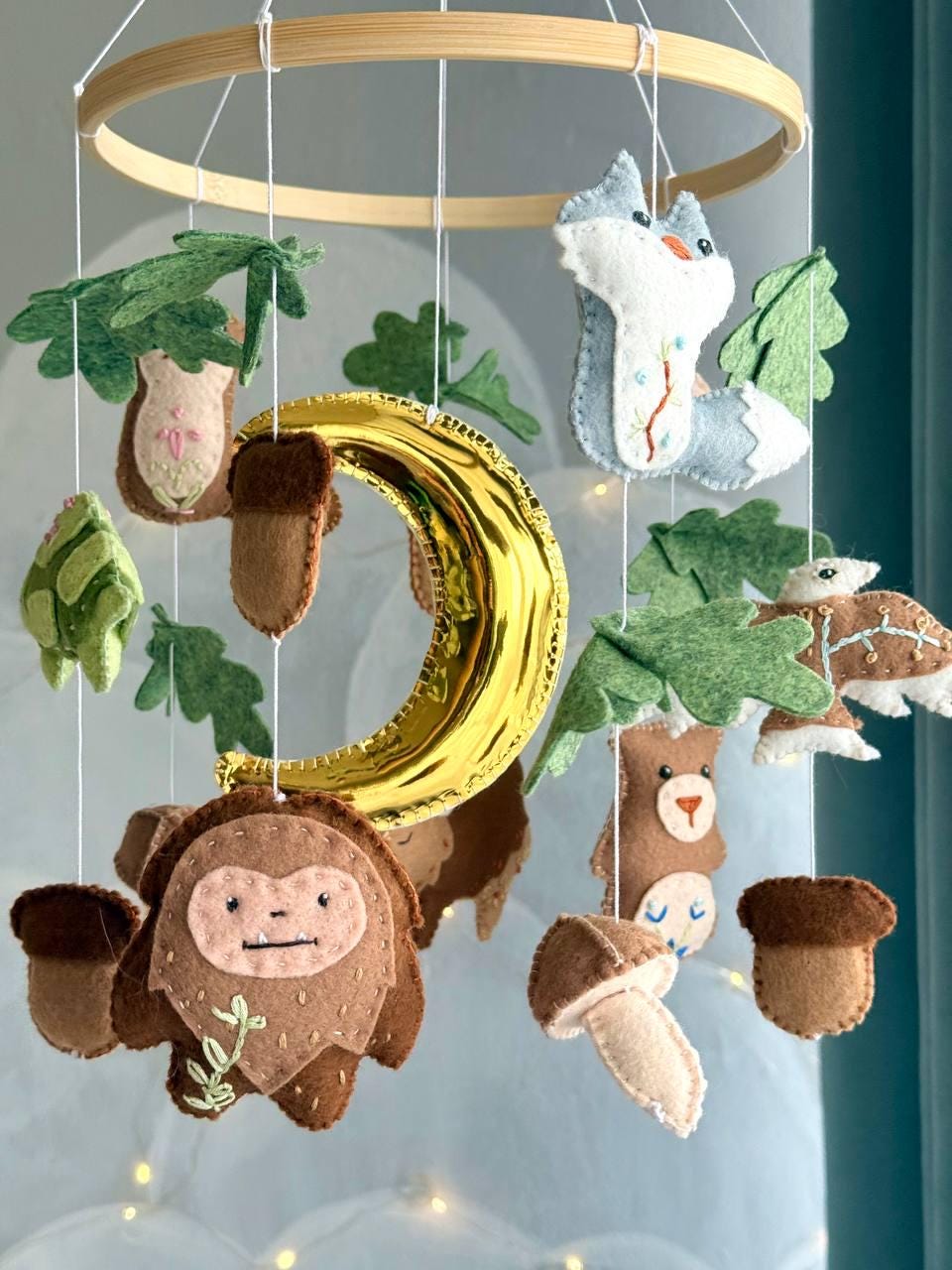 Forest Animals Baby Mobile