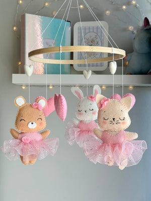 Ballerina Baby Mobile