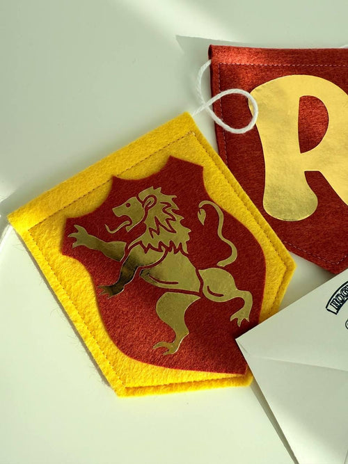 Handmade felt Name Banner — Magical garland