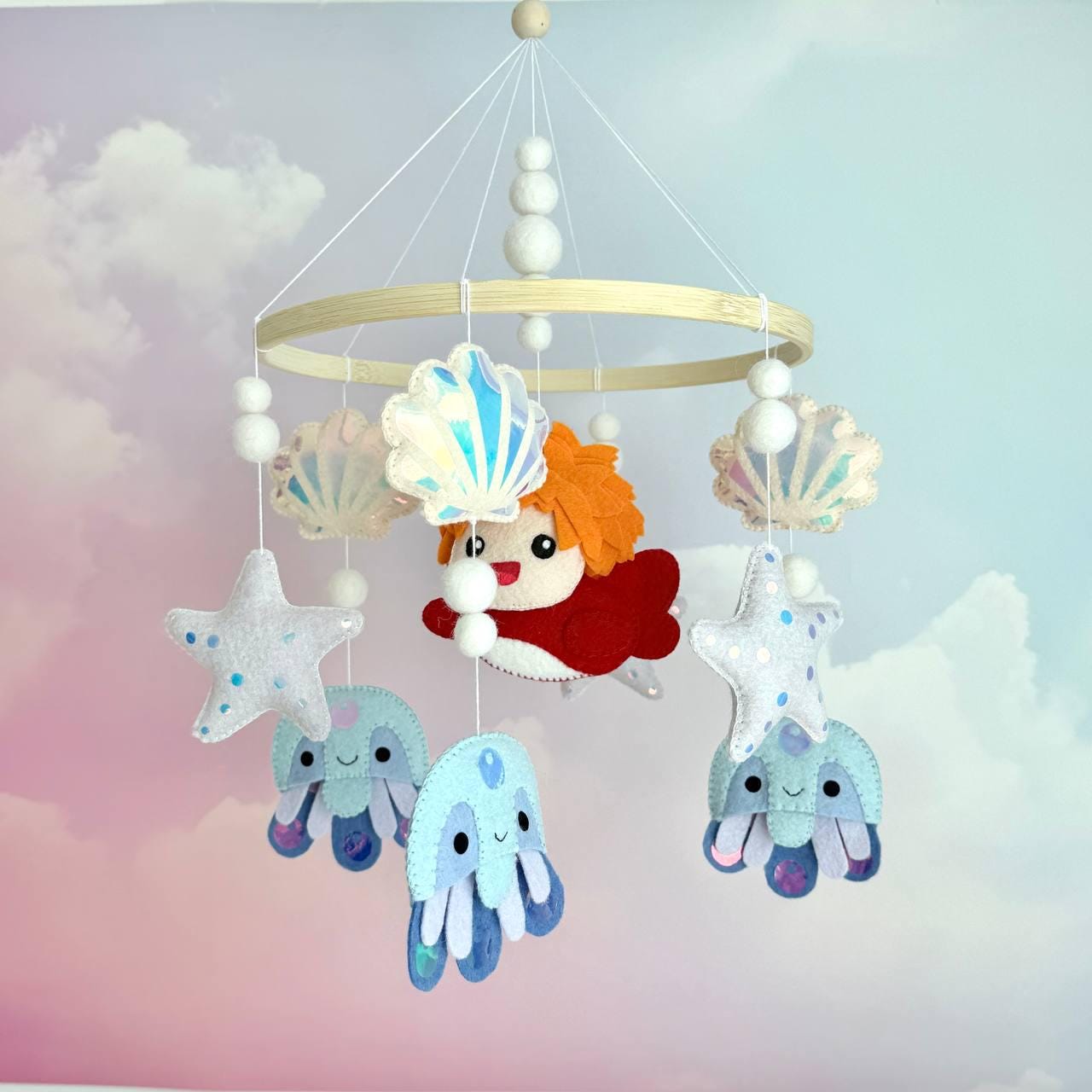 Kawaii Ocean Baby Mobile
