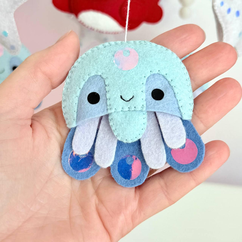 Anime Inspired Baby Mobile – Handmade Felt Baby Mobile, Crib Mobile, Nursery Decor, Newborn Baby Gift, Baby Shower Gift