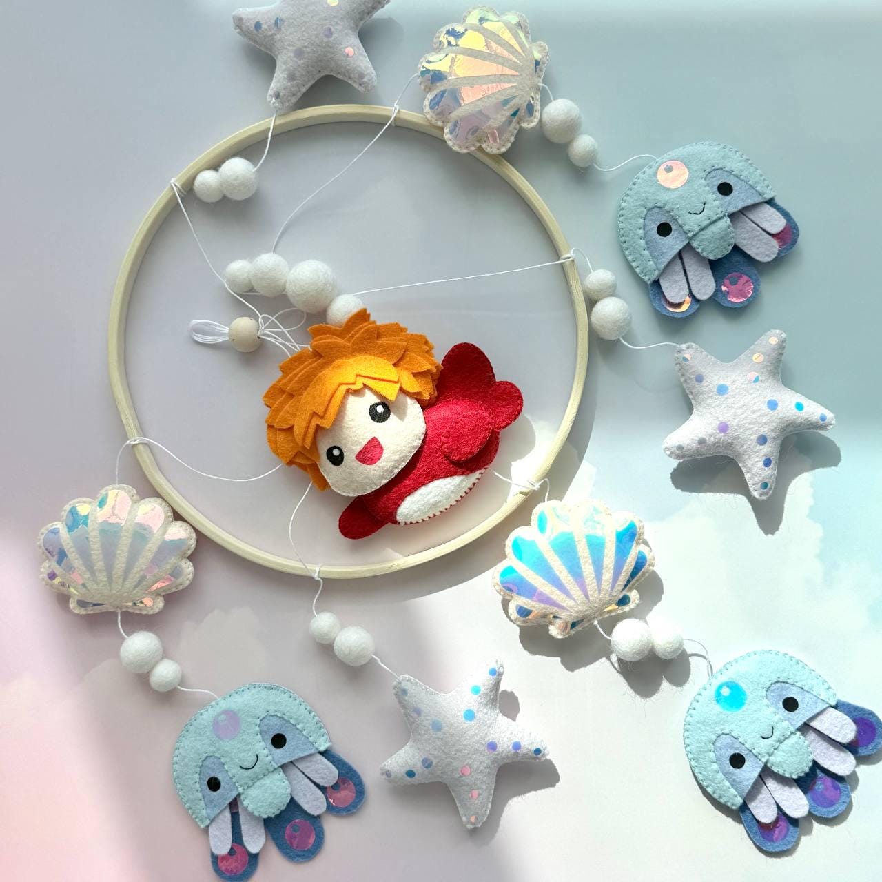 Kawaii Ocean Baby Mobile