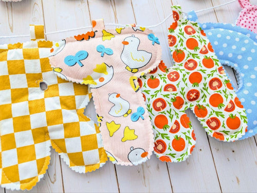 Handmade felt Happy Birthday Banner garland