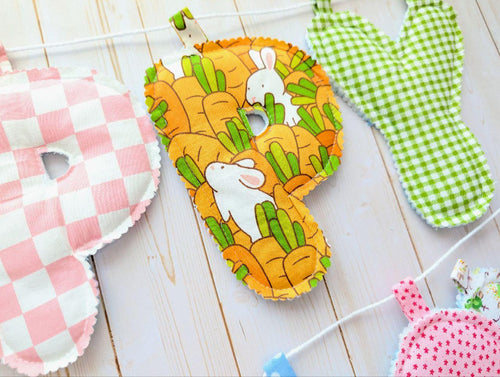 Handmade felt Happy Birthday Banner garland