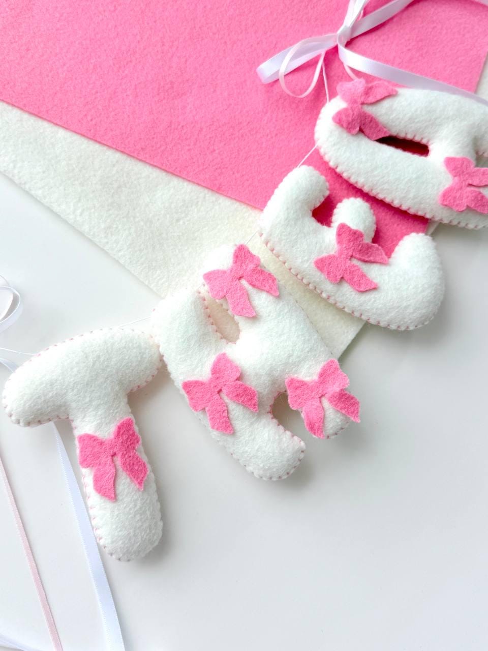 Name Banner — Pastel Bunting