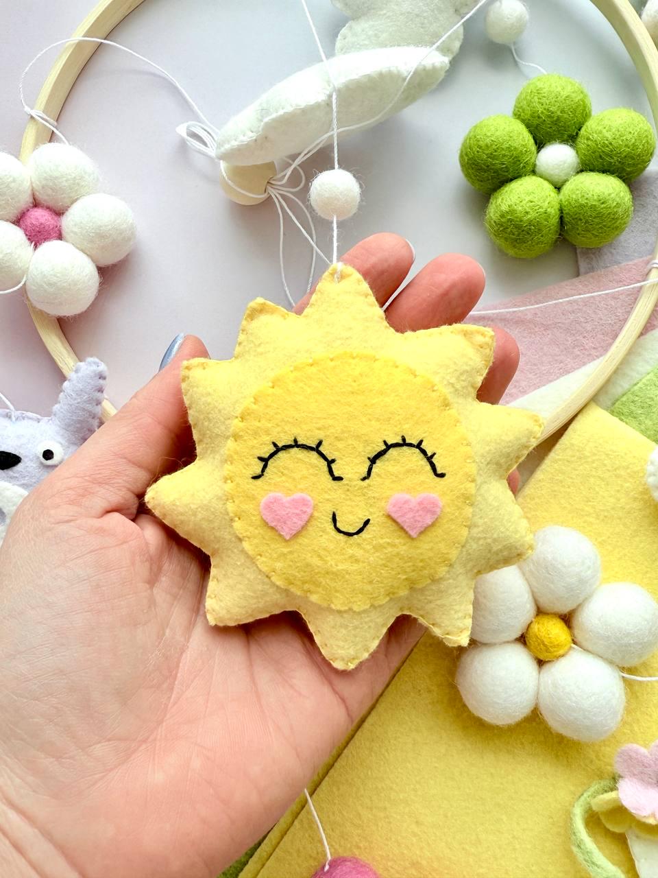 Kawaii Baby Mobile — Pink