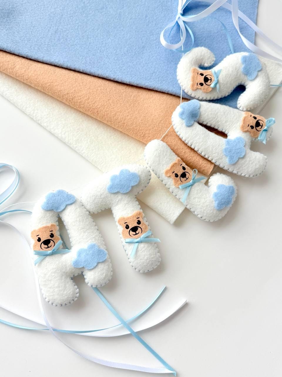 Name Banner — Pastel Bunting