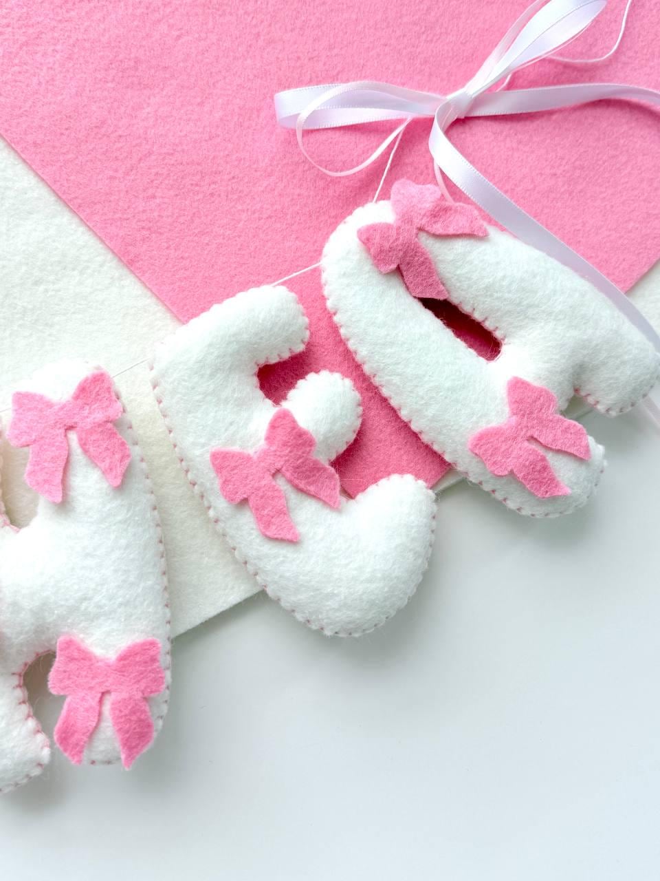 Name Banner — Pastel Bunting