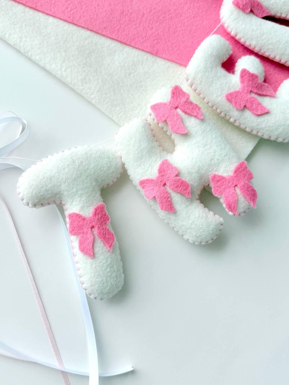 Name Banner — Pastel Bunting