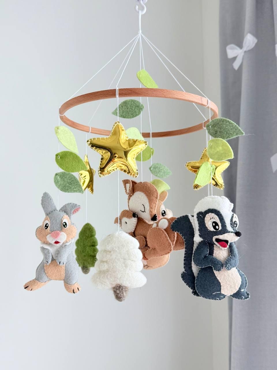 Woodland Mobile — Fox & Owl