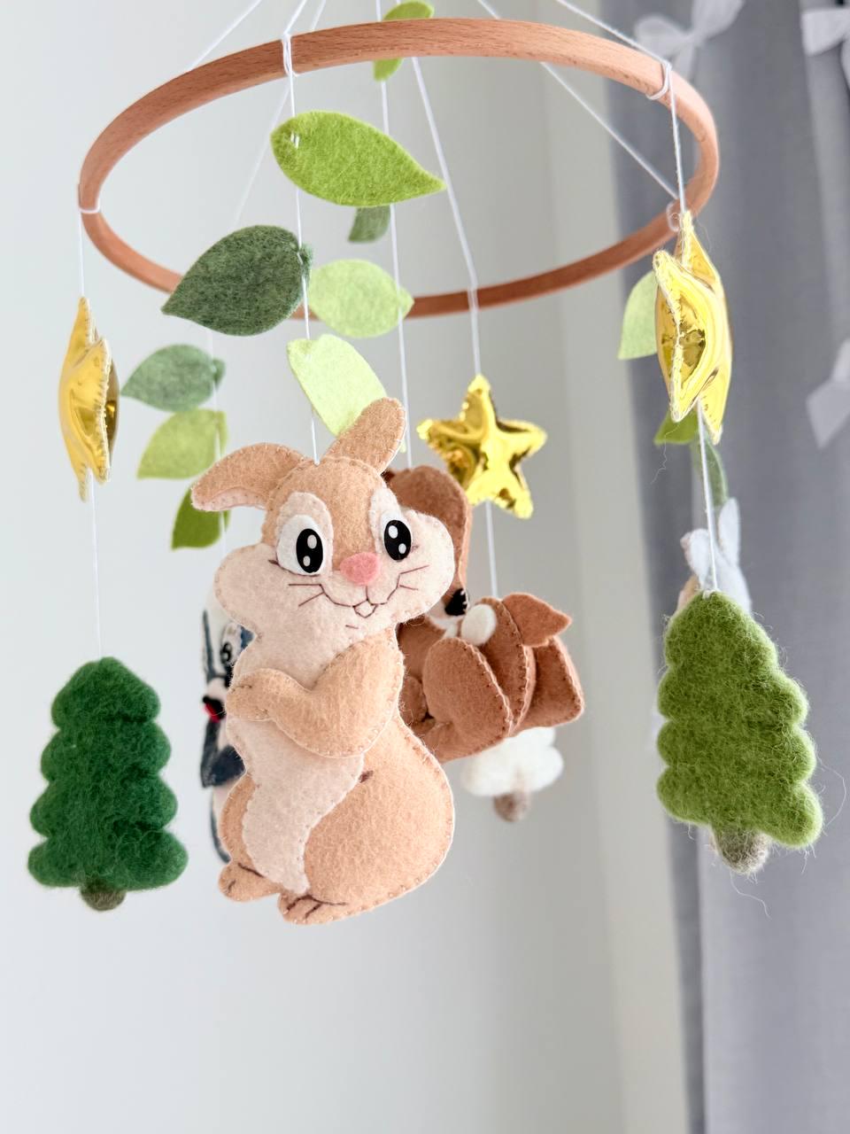Woodland Mobile — Fox & Owl
