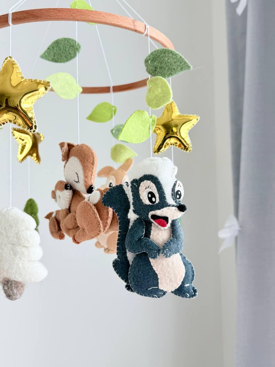 Woodland Mobile — Fox & Owl